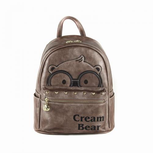 Originální dámský/dívčí batoh Cream Bear, C1024-2
